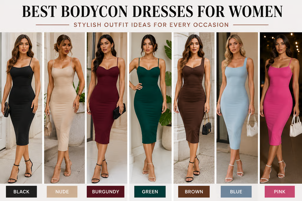 Best Bodycon Dresses for Women: 7 Styles to Try