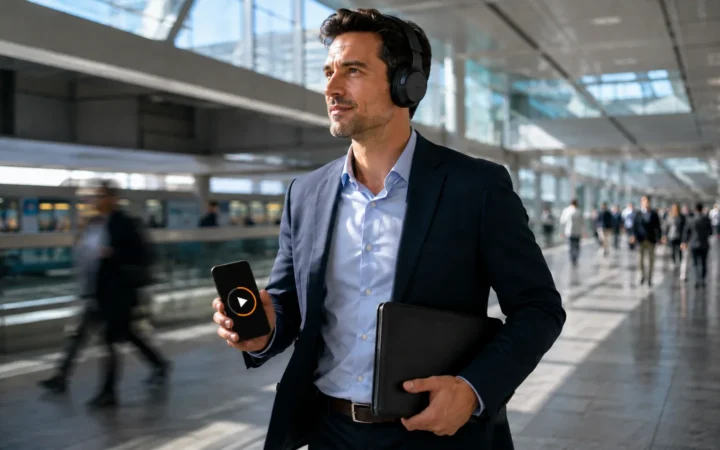 How Audible Saves Time for Busy Professionals