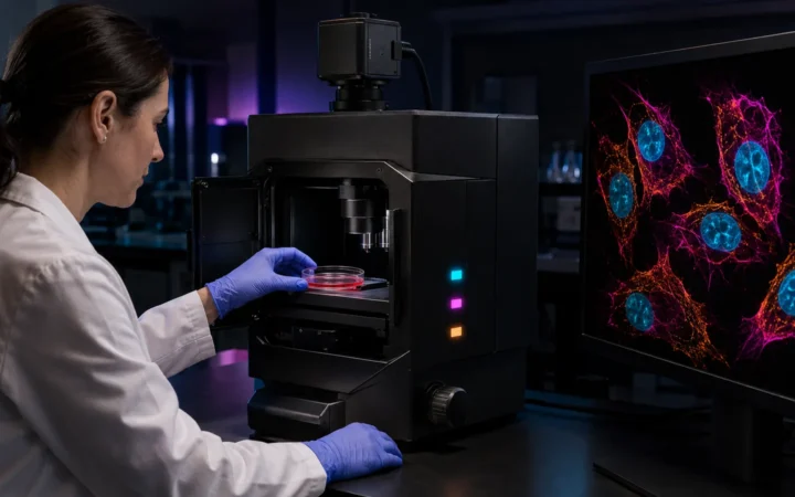 Fluorescence Microscopy in Medical Labs: Latest Uses, Benefits & Innovations (2025 Guide)