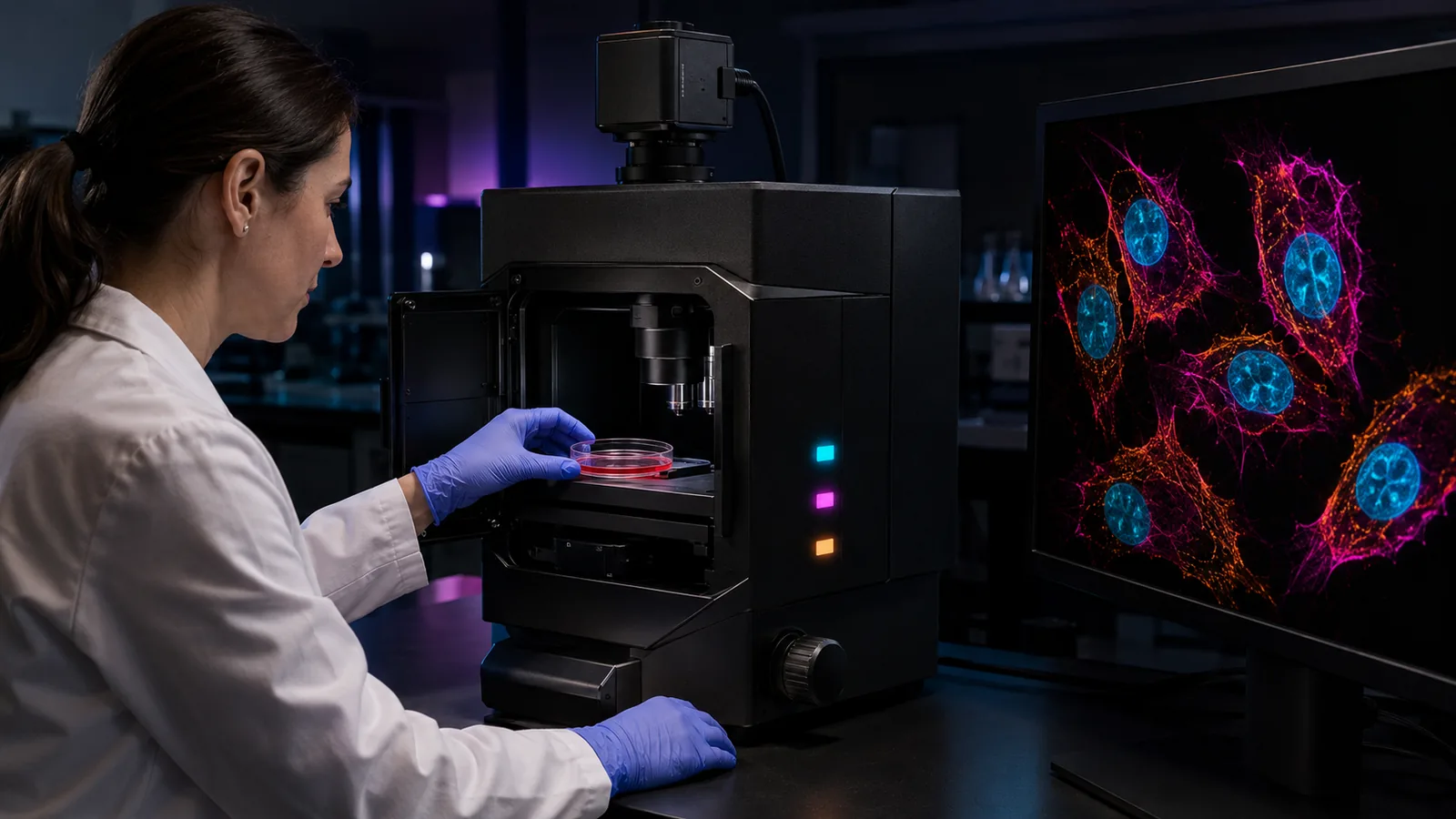Fluorescence Microscopy in Medical Labs: Latest Uses, Benefits & Innovations (2025 Guide)