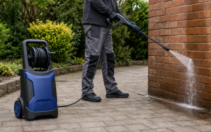 AquaJet Ultra 1800 Electric Pressure Washer: Unmatched Power and Efficiency for Your Cleaning Needs