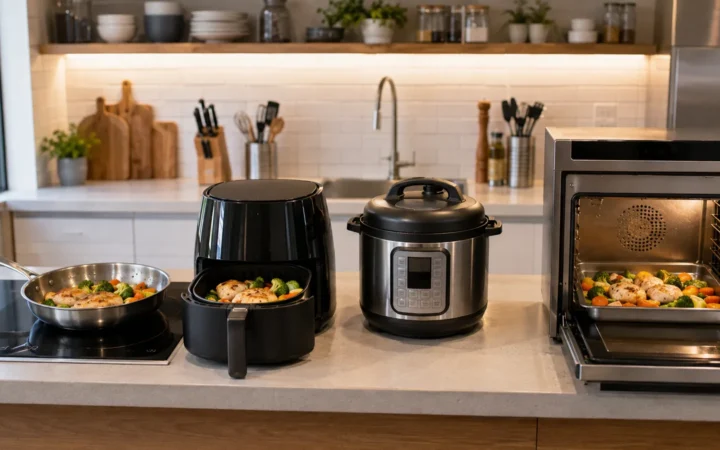 Comparison of Cooking Technologies: Energy, Nutrition and Flavor