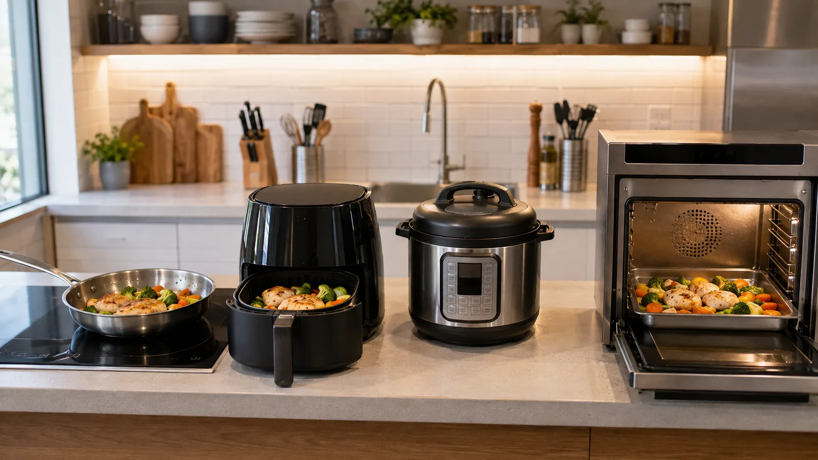 Comparison of Cooking Technologies: Energy, Nutrition and Flavor