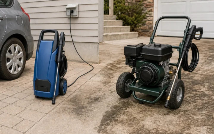 Electric vs. Gas Pressure Washers: The Ultimate Guide for Homeowners