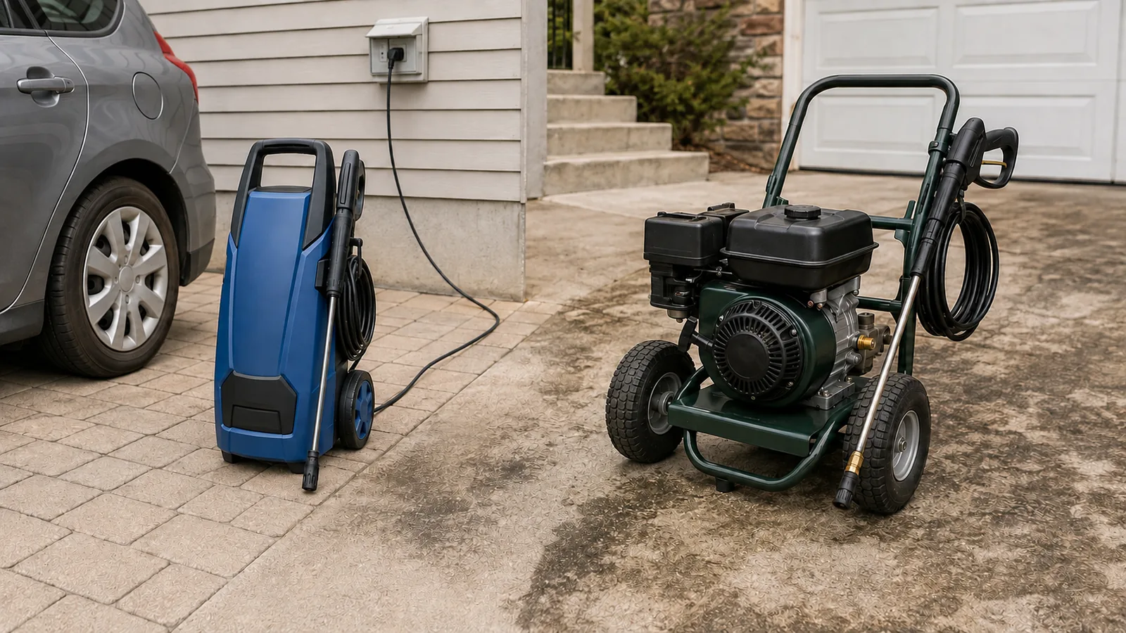 Electric vs. Gas Pressure Washers: The Ultimate Guide for Homeowners