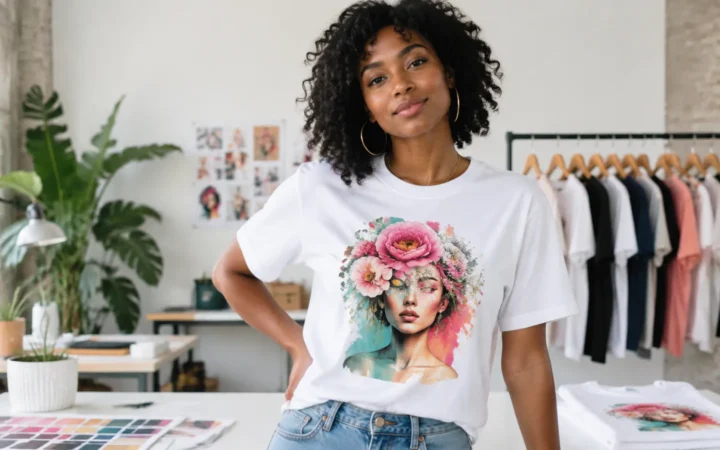 Custom Photo T-Shirts for Ladies – DTF Print Perfection