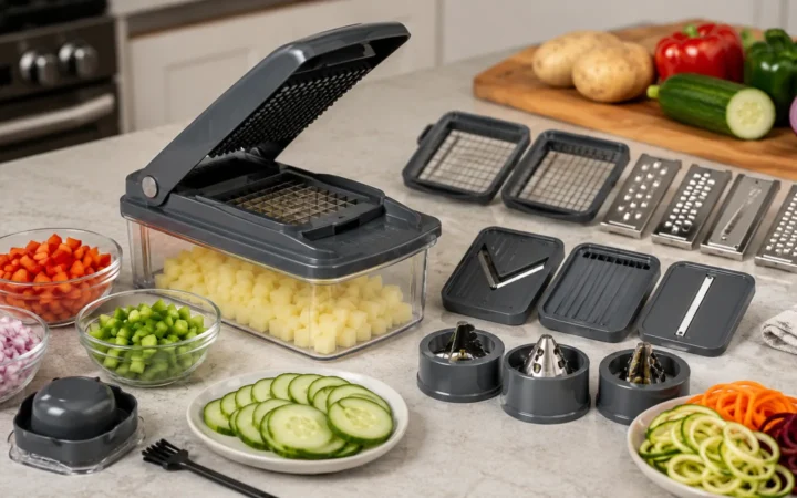 Müeller Pro-Series 10-in-1 Vegetable Chopper Review – Versatile Kitchen Prep Gadget