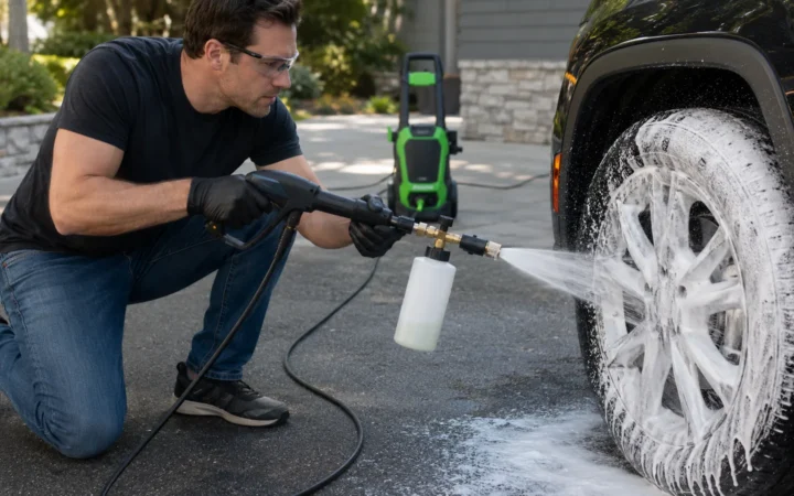 Greenworks GPW3002 Electric Pressure Washer Review: TruBrushless Power and Efficiency