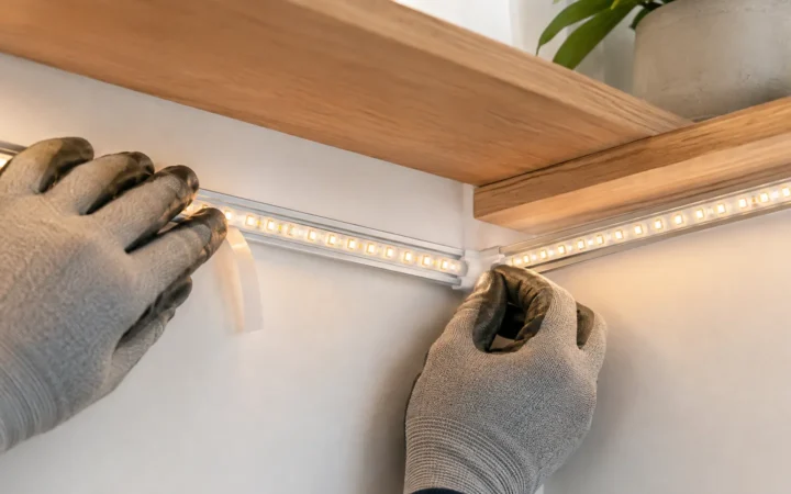 How to Install LED Light Strips Like a Pro (No Peeling, Clean Corners)