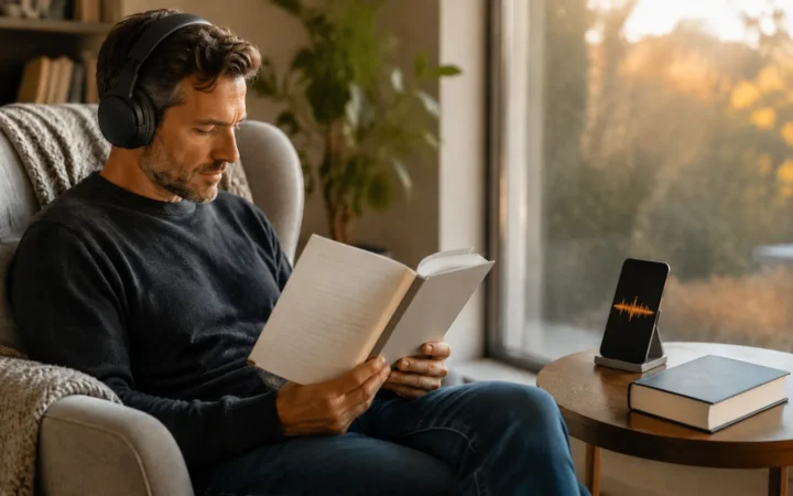 Can Audible Replace Reading Books? Real Experience