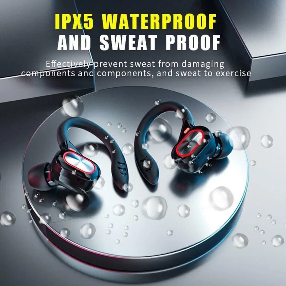 Bluetooth Headset 5.1 True Wireless Earphones Earbuds Headphones HiFi Sport TWS - Image 6
