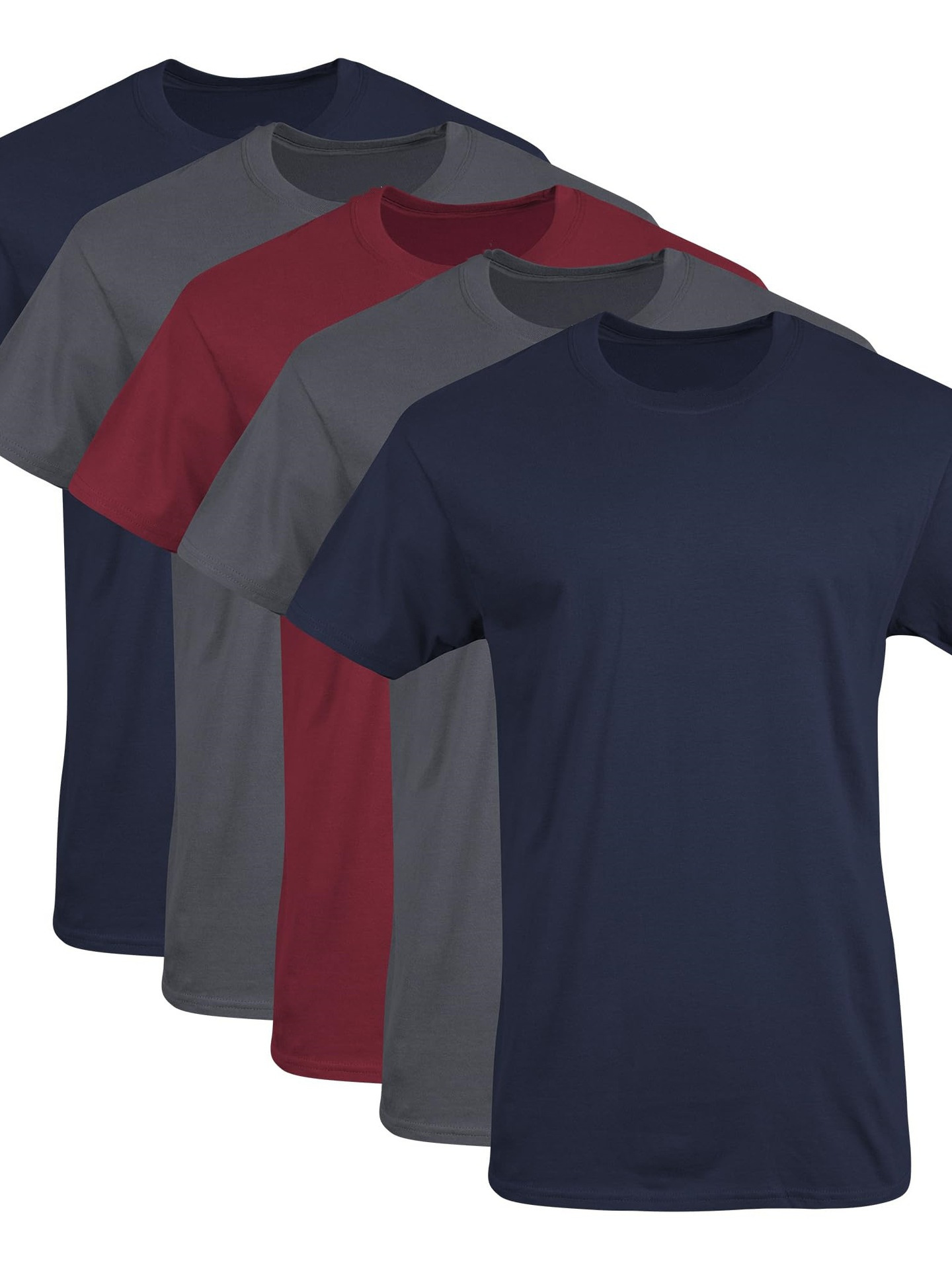 European Size Men's Round Neck T-shirt - Image 6