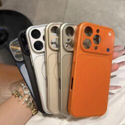 Magnetic Frosted Case for iPhone 17–13 Series – MagSafe Compatible