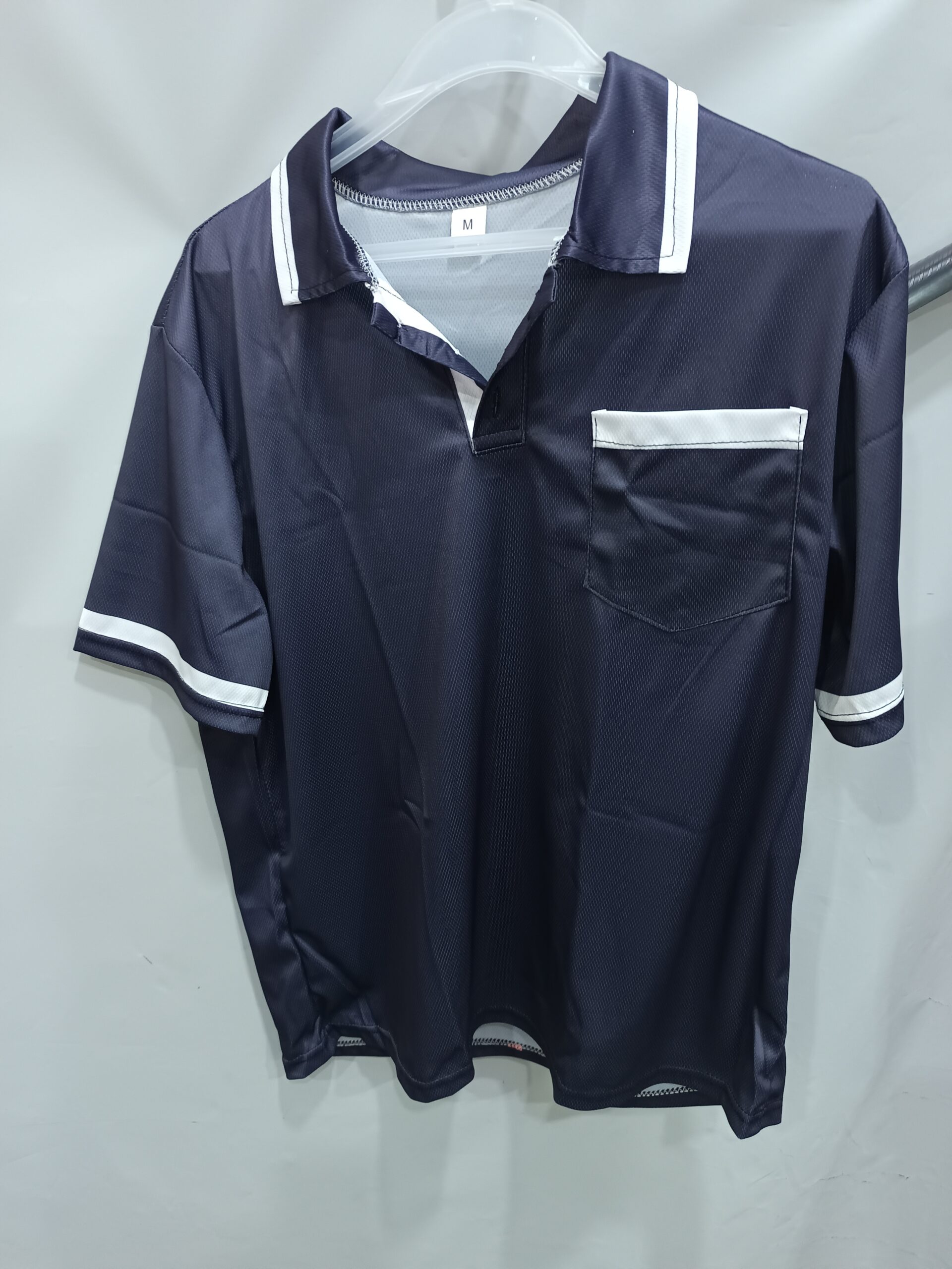 Men's Casual Square Collar Double Buckle Printed Short Sleeve - Image 7