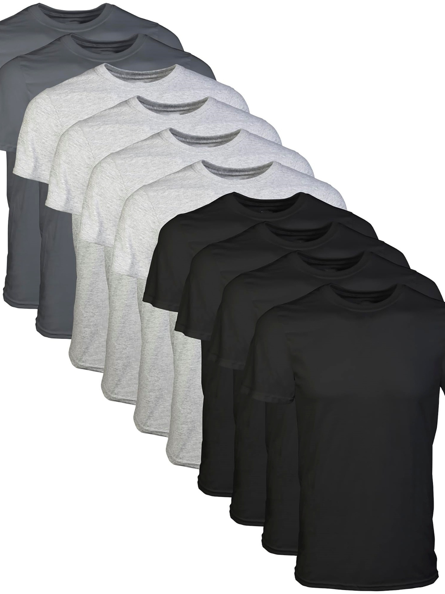 European Size Men's Round Neck T-shirt - Image 5