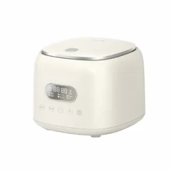 2.5L Electric Rice Cooker 0 Coating Stainless Steel Inner Pot with Steamer Smart…