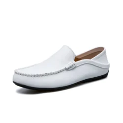 Men's Casual Shoes Fashion Loafers Moccasins Slip On Man Flats Comfortable Male Driving Leather Shoes Chaussure Homme Cuir