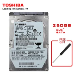 TOSHIBA Brand 250GB 2.5" SATA2 Laptop Notebook Internal 250G HDD Hard Disk Drive…