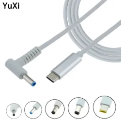 USB Type C to DC 4.5*3.0 7.9*5.5 7.4*5.0 5.5*2.1/ 2.5 4.0*1.35 3.0*1.1mm Male Plug…