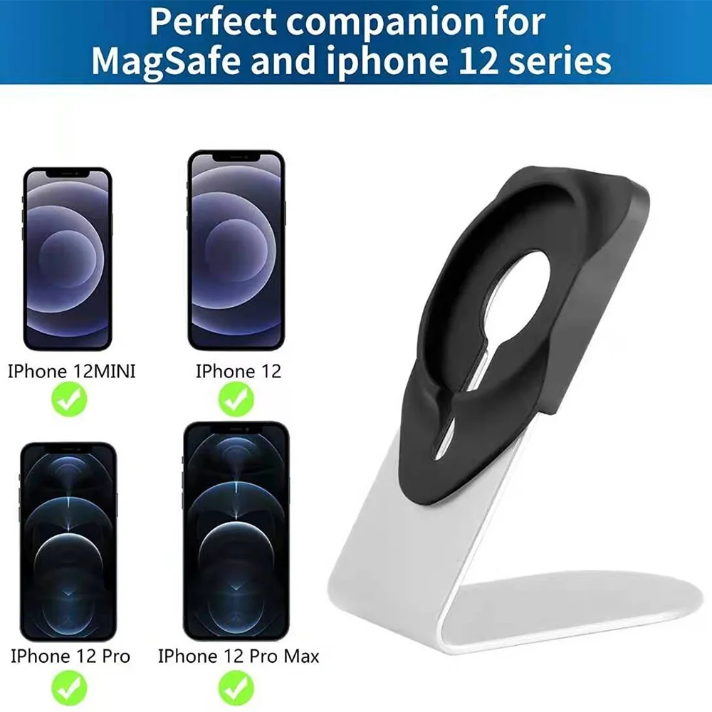 Non-slip Phone Holder for iPhone Magsafe Wireless Magnetic Charger Desk Charging… - Image 4