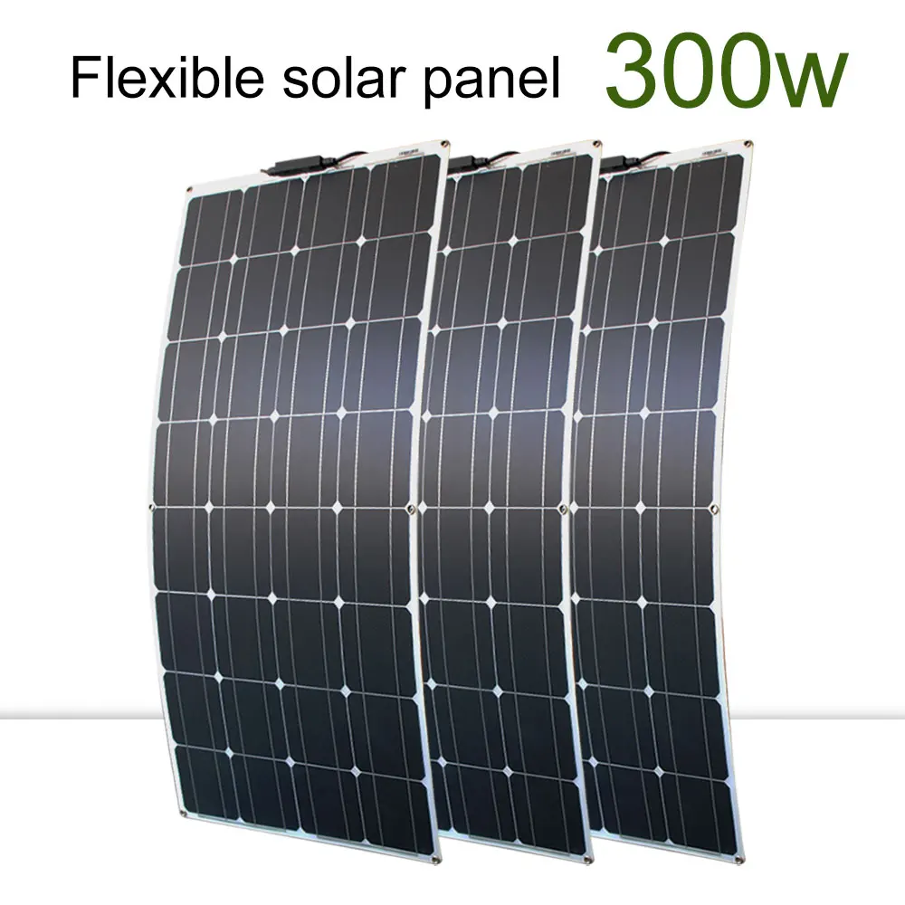 solar panel kit and 300w 200w 100w flexible solar panels 12v 24v high efficiency… - Image 11