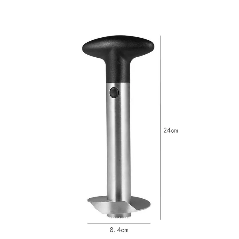 LMETJMA Premium Pineapple Corer Stainless Steel Pineapple Corer Slicer Thicker… - Image 3