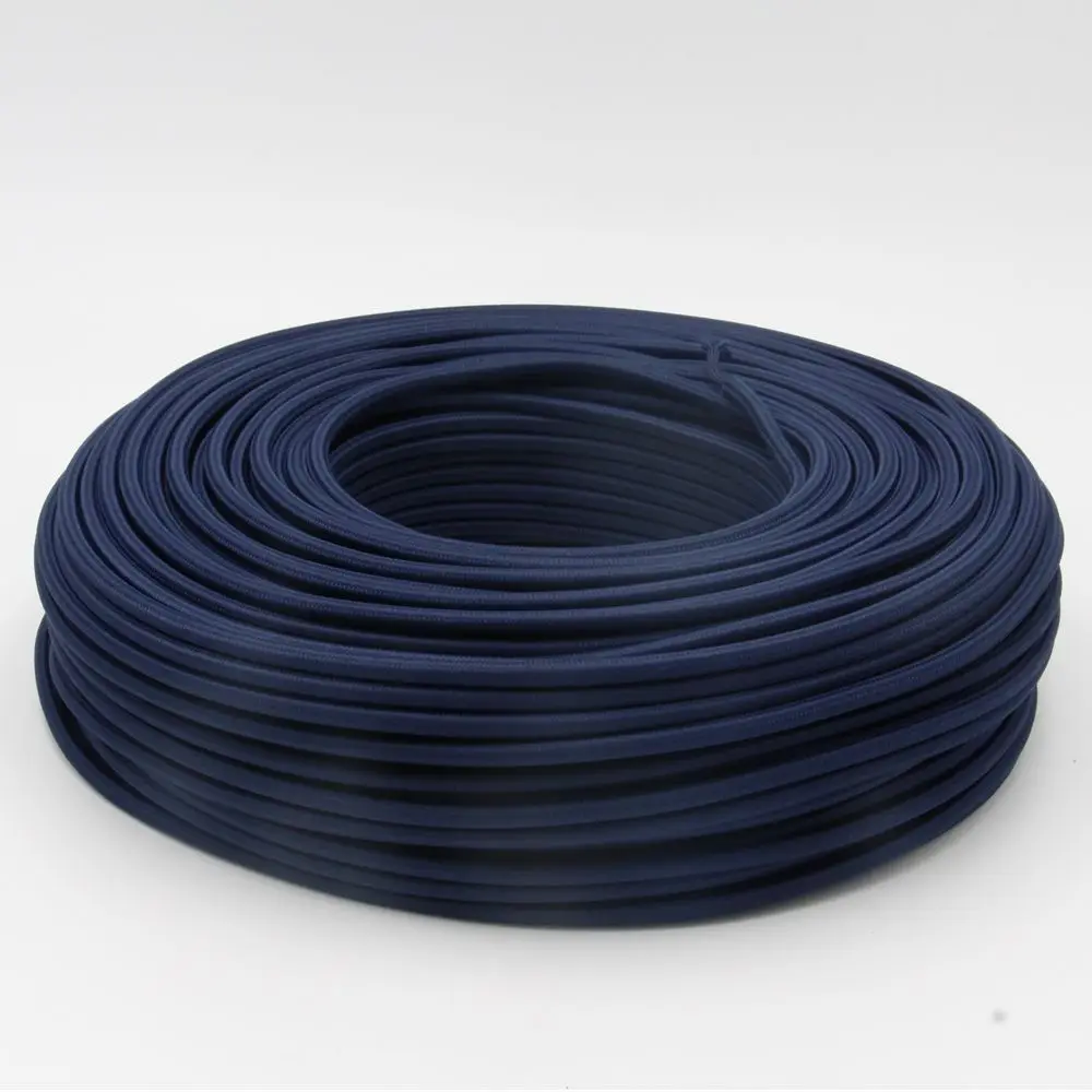 3 Core 0.75mm2 Fabric Braided Cable Woven Cloth Covered Flex Cord Vintage Light… - Image 20