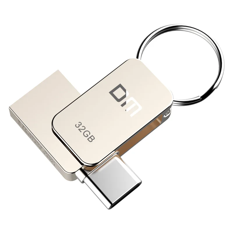 DM PD059 USB Flash Drive 32GB OTG Metal USB 3.0 Pen Drive Key 64GB Type C High…