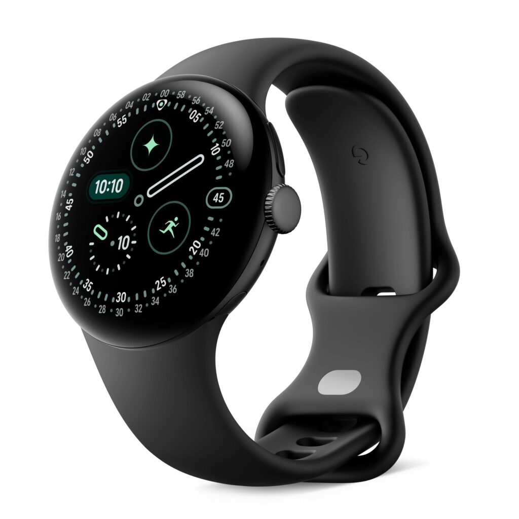 Google Pixel Watch 4 product image for Gemini Raise to Talk