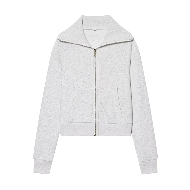 HXAO Flared Pants Sweatshirt Set 2 Piece Set Cropped Long Sleeve Top Tight Bootcut… - Image 11