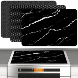 Induction Cooktop Mat Silicone Induction Cooker Covers Heat-resistant Induction…