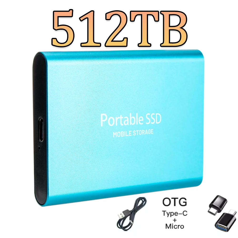Universal Compatibility Portable SSD USB3.1 Type-C External Hard Drive Works With… - Image 28