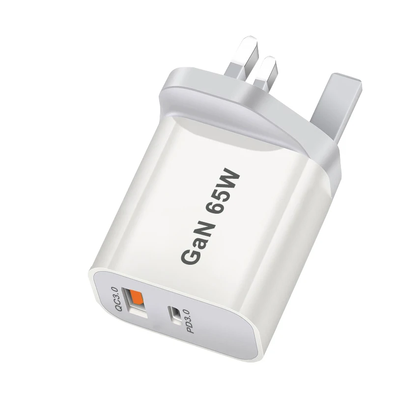 UK/AU/EU/US USB C Charger 65W PD 3.0 GaN Charger Type C Power Charger With 2-Port… - Image 8