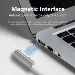 1.8M 100W USB Type-C to Magsafe 1 2 Zinc Alloy Plug Adapter Laptop Fast Charging…