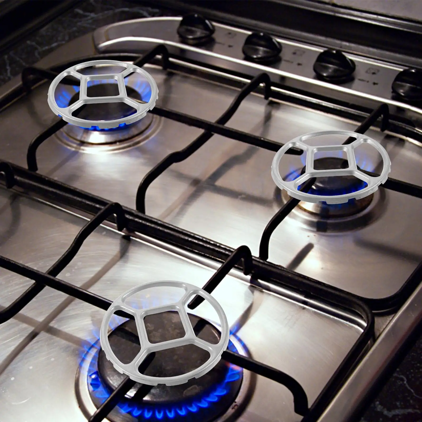 Auxiliary Support Small Pot Wok Steamer Rack Stand Gas Burner Utensils Stovetop…