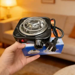 500W Electric Stove Shisha Coal Burner Hot Plate 220V Travel Portable Cooking…