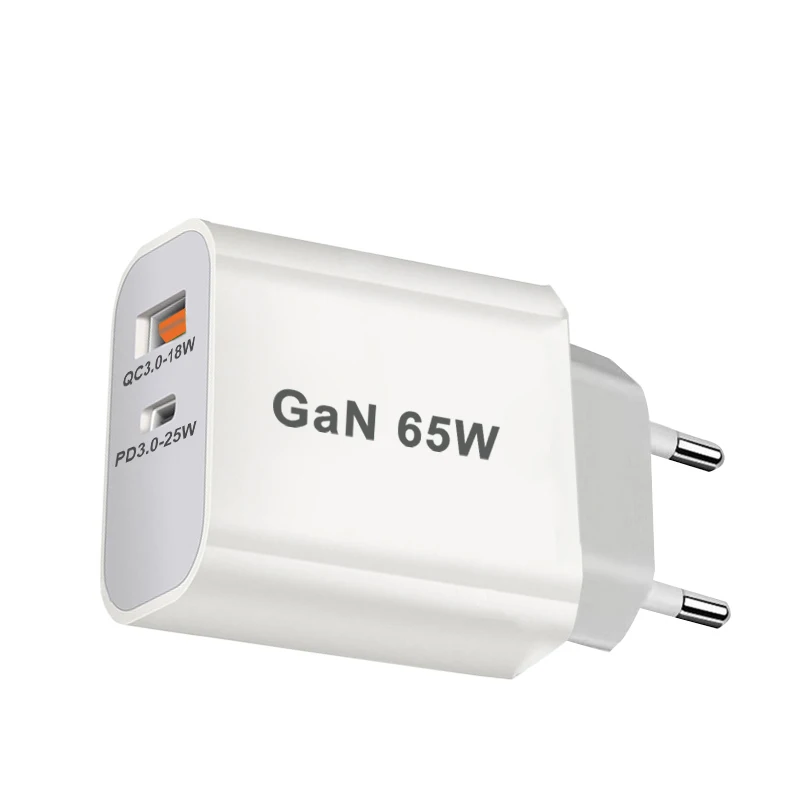UK/AU/EU/US USB C Charger 65W PD 3.0 GaN Charger Type C Power Charger With 2-Port… - Image 6