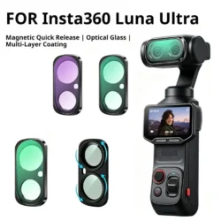 Len Filters For Insta360 Luna Ultra ND Filter Set ND8 ND32 ND64 CPL UV Protector Filter For Insta 360 Accessories Kits