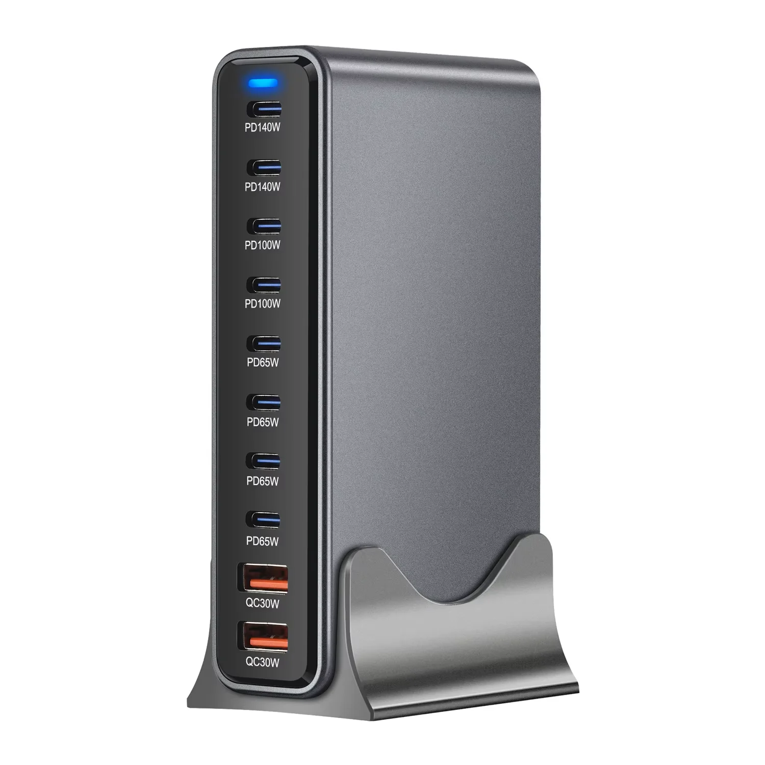 800W GaN Fast Charge 3.0 USB Type-C Quick Charger,10-Port 5C3A PD Charger for… - Image 2