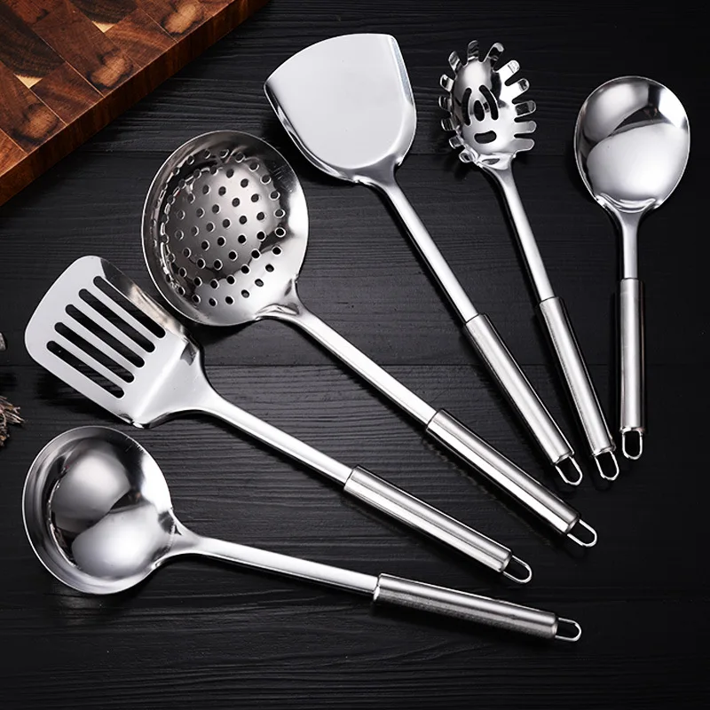 9-Piece Stainless Steel Kitchen Utensil Set, Multi-Purpose Cooking Tools… - Image 2