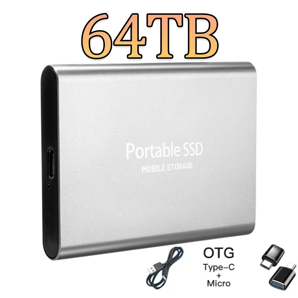 Universal Compatibility Portable SSD USB3.1 Type-C External Hard Drive Works With… - Image 17