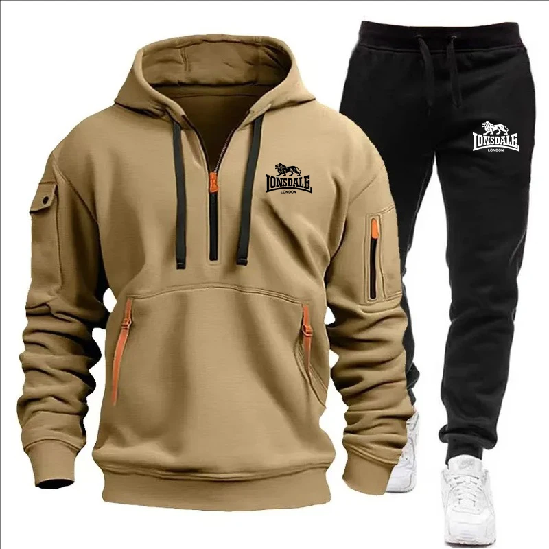 2024 Sports Tracksuit Jogging Men's Clothing Casual Sweatshirt Suit Sweatshirts… - Image 6