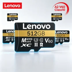 Lenovo V60 U3 512GB High Speed SD Card for Camera Drone - Support 4K Full HD Video…