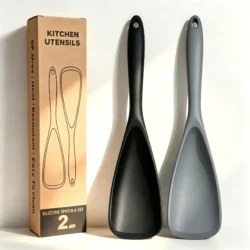 All-in-one silicone duckbill spatula, heat-resistant cooking spoon, salad server…