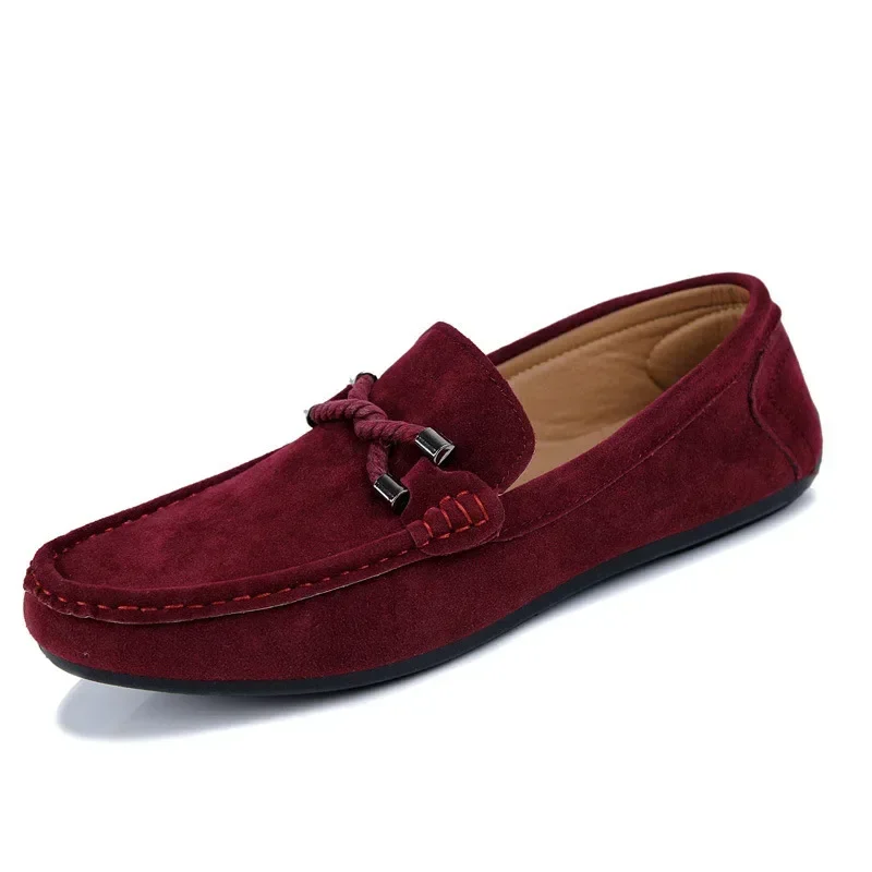 2025 Men Casual Shoes Fashion Men Shoes Breathable Men Loafers Moccasins Slip on Men's Flats Male Driving Shoes - Image 8