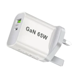 UK/AU/EU/US USB C Charger 65W PD 3.0 GaN Charger Type C Power Adapter With 2-Port…