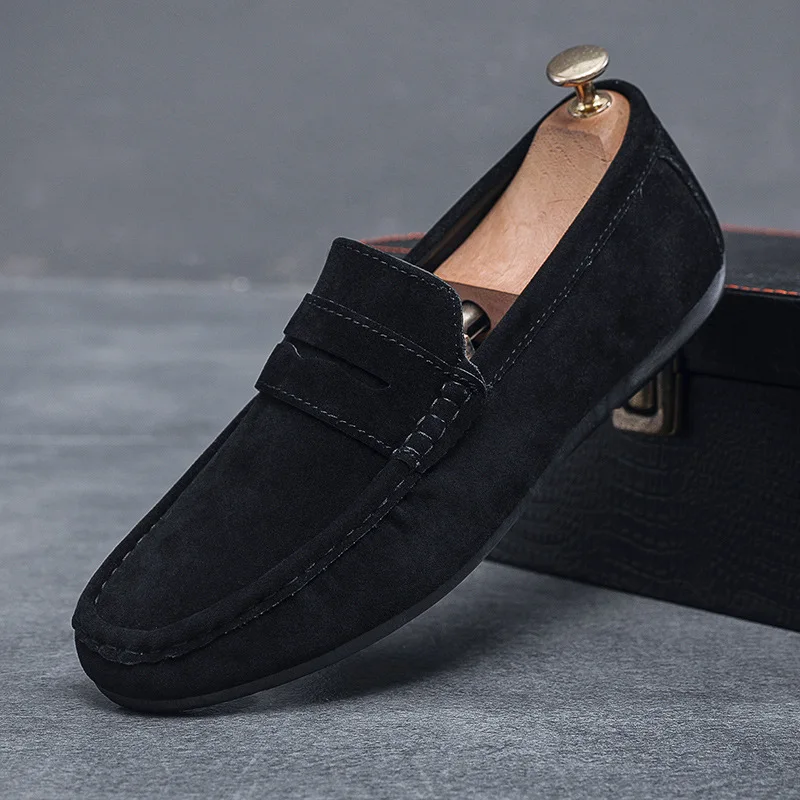 Brand Spring Summer Hot Sell Moccasins Men Loafers High Quality Genuine Leather Shoes Men Flats Lightweight Driving Shoes 2023 - Image 7