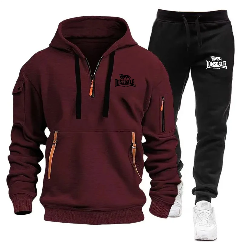 2024 Sports Tracksuit Jogging Men's Clothing Casual Sweatshirt Suit Sweatshirts… - Image 8