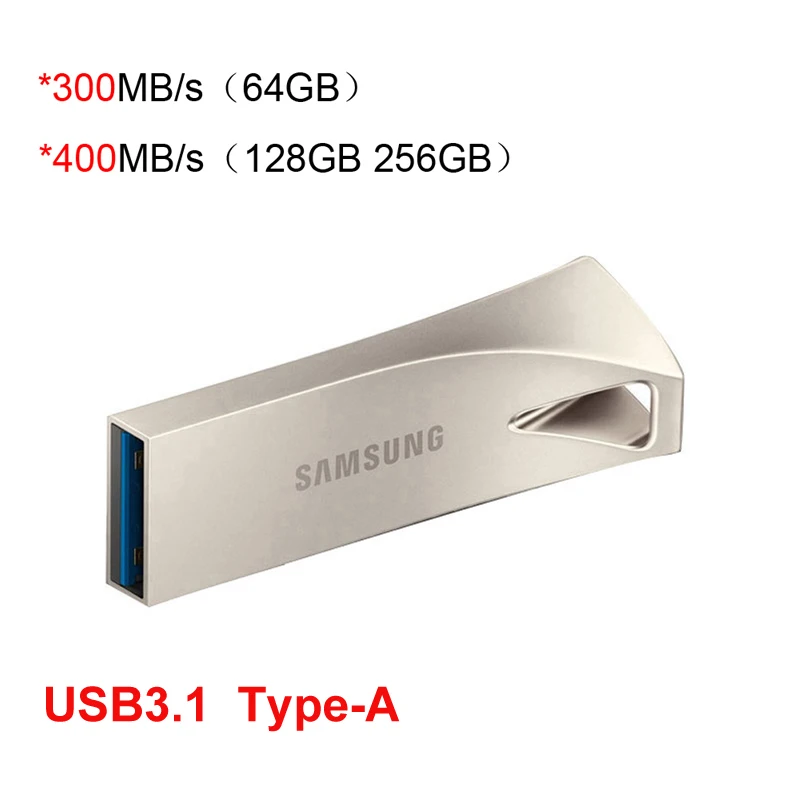 SAMSUNG BAR/FIT/Plus USB 3.1 Flash Drive 256GB 128GB 64GB USB Type-C Metal Pen… - Image 8