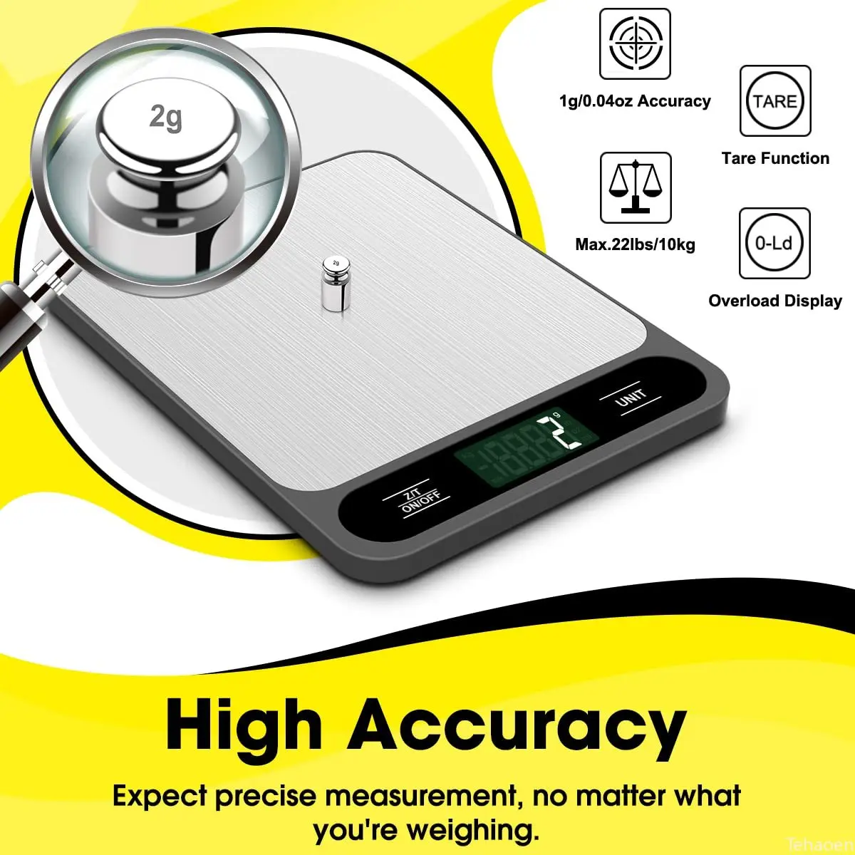 Digital Kitchen Scale Weight Scale Food Coffee Scales Smart Electronic Waterproof… - Image 5
